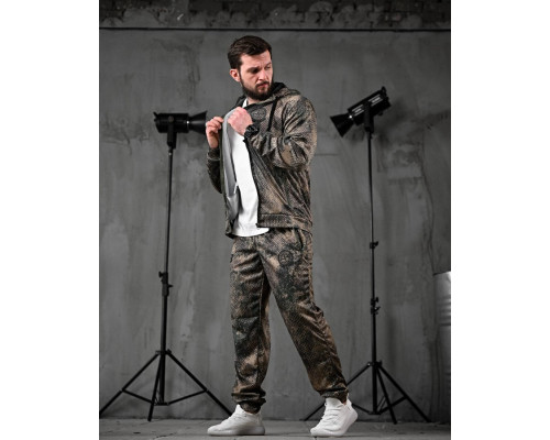 Стрічковий спортивний костюм Stone island x New balance ЛН2681