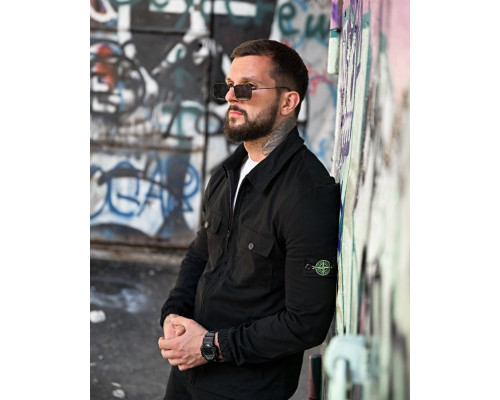 Костюм Stone island black РА5072