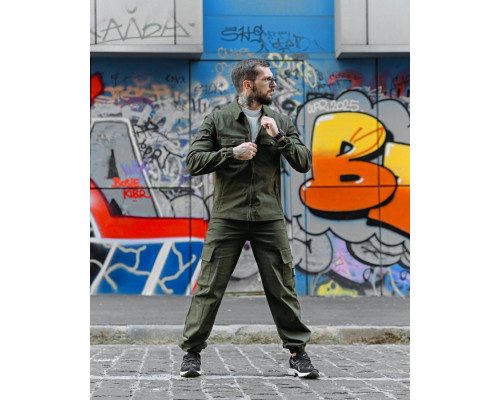 Костюм Stone island haki РА5073