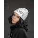Шапка Loewe white ВТ8001
