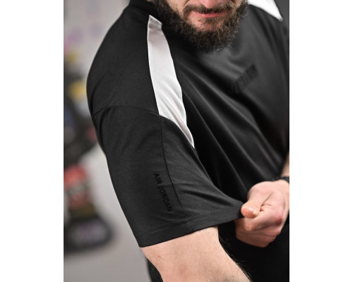 Футболка Jordan dry-fit black 4 ДЛ6486
