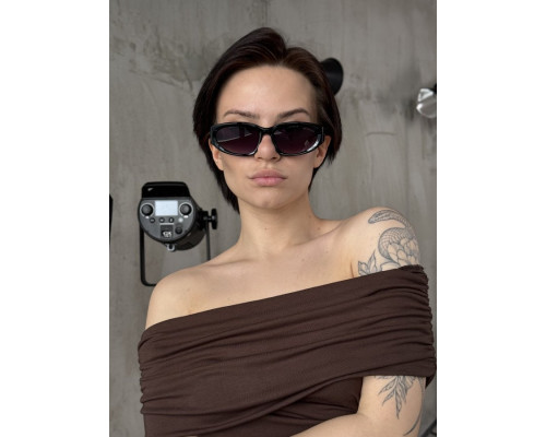 Жіночі окуляри Balenciaga black 4 ДЛ7234