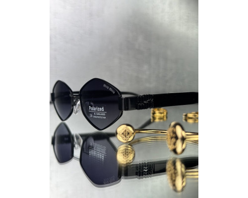жіночі Окуляри Miu black 4 ДЛ7241