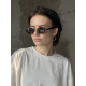 жіночі Окуляри MIU silver black lins 4 ДЛ7247