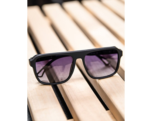 чоловічі сонцезахисні окуляри black mat ДЛ7363