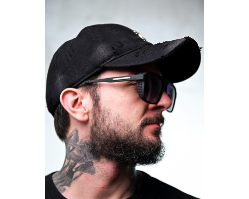 чоловічі сонцезахисні окуляри black mat ДЛ7363