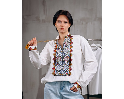 Жіноча Рубашка вишиванка color ПП7440
