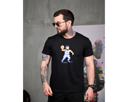 Футболка Pixel black ПП7520