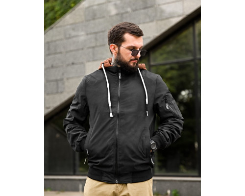 Демісезонна куртка Generous black ПП7846