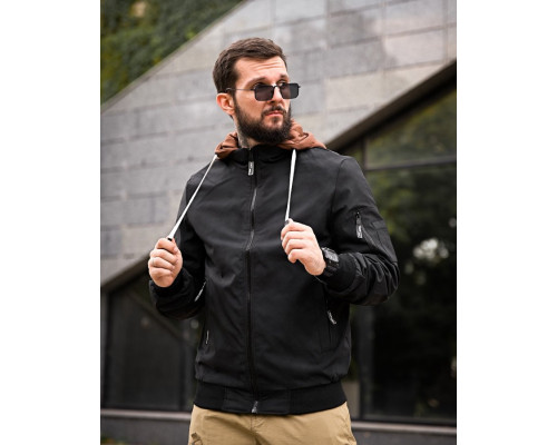 Демісезонна куртка Generous black ПП7846
