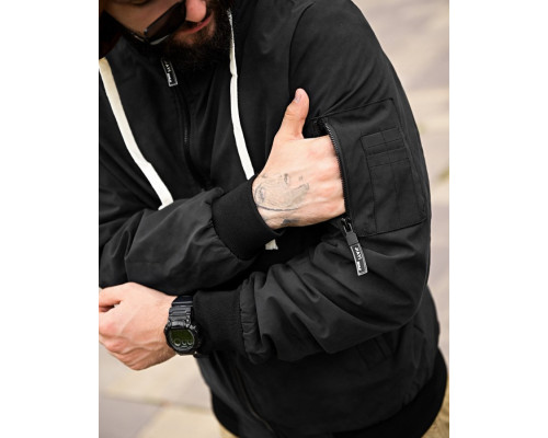 Демісезонна куртка Generous black ПП7846