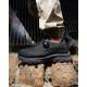 Термо Кросівки з автошнурівкою WindProof black ПП7896