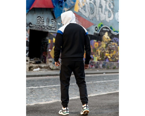 Чоловічий спортивний костюм FRUKT grey/black PP7926