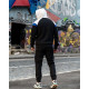 Чоловічий спортивний костюм FRUKT grey/black PP7926