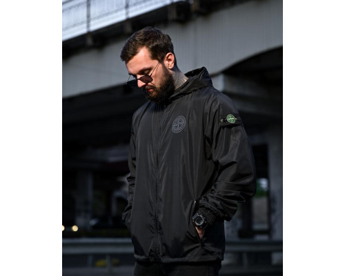 Вітровка кишеня Stone Island чорна 4 ПП7999