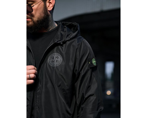 Вітровка кишеня Stone Island чорна 4 ПП7999