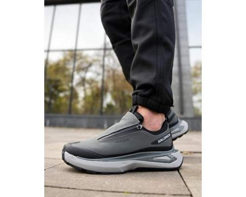 Зимові термо кросівки Salomon grey   4 ТР6429