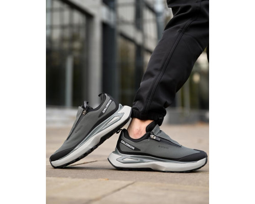 Зимові термо кросівки Salomon grey   4 ТР6429
