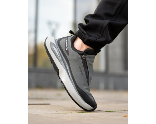 Зимові термо кросівки Salomon grey   4 ТР6429