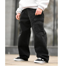 Карго штани Oversize (Black) чорні ВТ5300