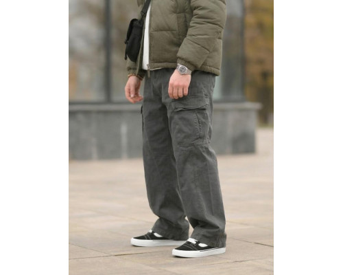 Карго штани Oversize сірі ВТ5308