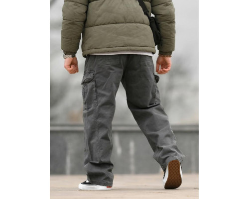 Карго штани Oversize сірі ВТ5308
