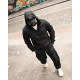 Чоловічий спортивний костюм ST injastis total black ТР6719