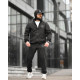 Чоловічий спортивний костюм ST injastis total black ТР6719