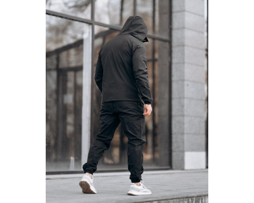 Чоловічий спортивний костюм RABUDA black ТР6789