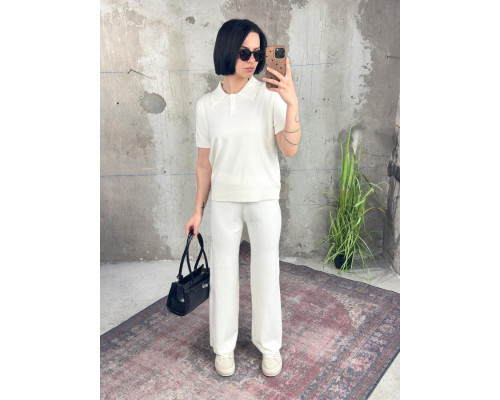 Жіночий костюм white поло ТР6844
