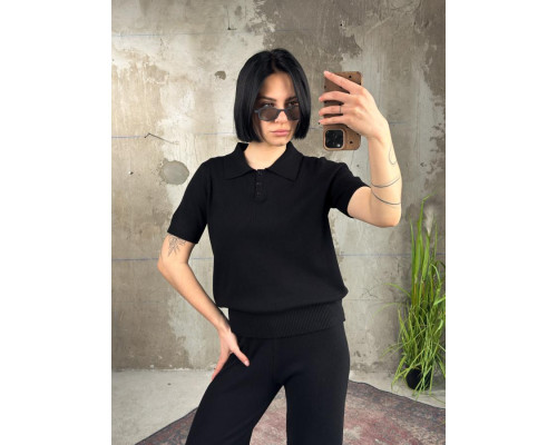Жіночий костюм black поло ТР6844