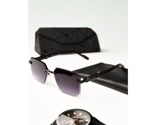 Чоловічі Сонцезахисні окуляри Cartier black ТР6901