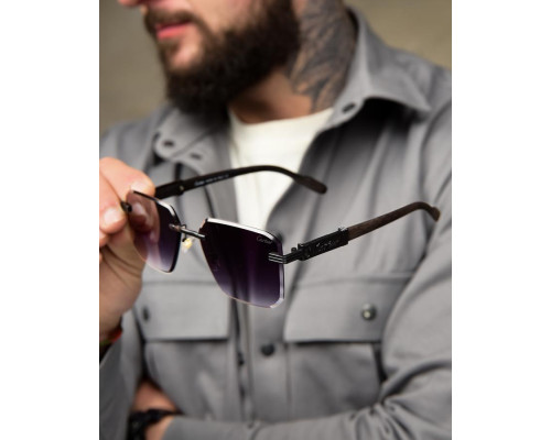 Чоловічі Сонцезахисні окуляри Cartier black ТР6901