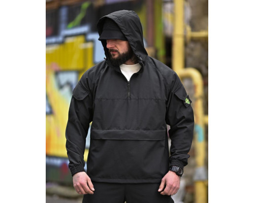 Спортивний костюм анорак Si black ТР6072