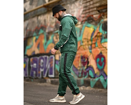 Спортивний костюм RETRO Lac green ВТ4681