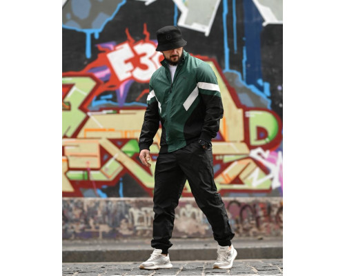 Спортивний костюм RETRO pu green ВТ4684