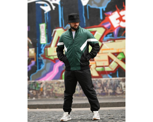 Спортивний костюм RETRO pu green ВТ4684
