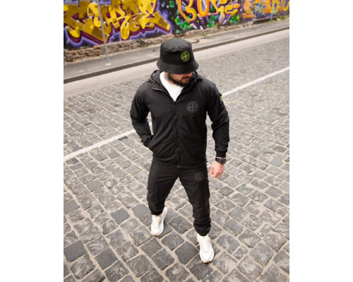 Спортивний костюм SI HOOLIGANS black ВТ4706