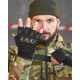 рукавички тактичні black безпалі