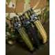 PARACORD БРАСЛІТ З ВІСКОРЕМ, КОМПАСОМ ТА СВИСТКОМ ЧОРНИЙ
