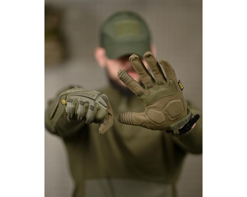 Рукавички тактичні Mechanix M-Pact oliva ВТ7354