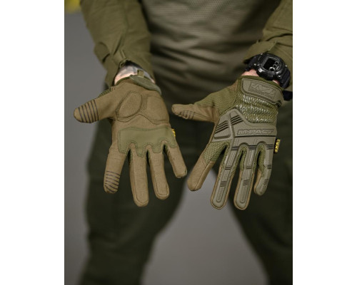 Рукавички тактичні Mechanix M-Pact oliva ВТ7354