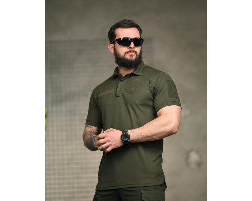 Тактичне поло (Lacosta Sport) PATRIOT олива ВТ6301