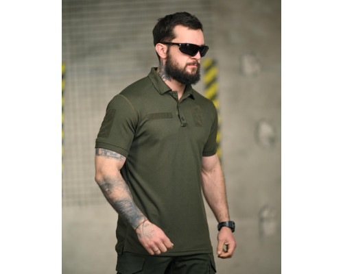 Тактичне поло (Lacosta Sport) PATRIOT олива ВТ6301
