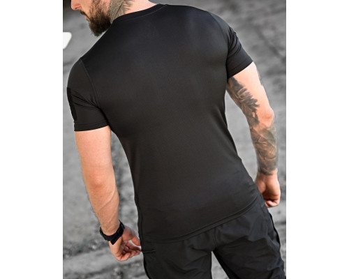 Тактична футболка, що відводить піт, samuray Cooltuch black