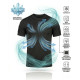 Тактична футболка, що відводить піт, samuray Cooltuch black