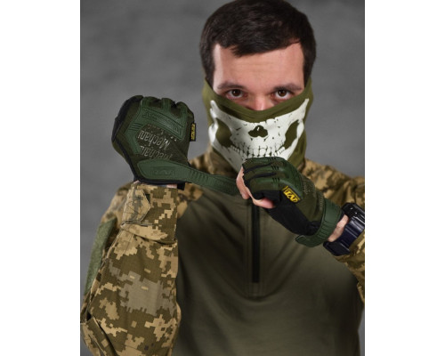 РУКАВИЧКИ ТАКТИЧНІ MECHANIX logo ЛЛ6143