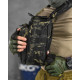 Рюкзак патрульний однолямковий SILVER KNIGHT 8л darck РГ4625