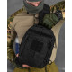 Сумка через плече тактична SILVER KNIGHT black РГ5516