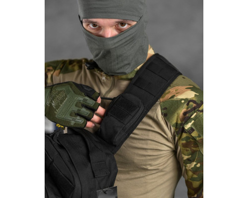 Сумка через плече тактична SILVER KNIGHT black РГ5516